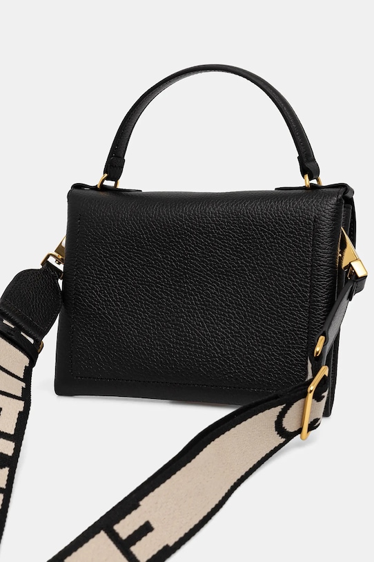 Coccinelle torebka skórzana czarny E1.ND8.19.03.01