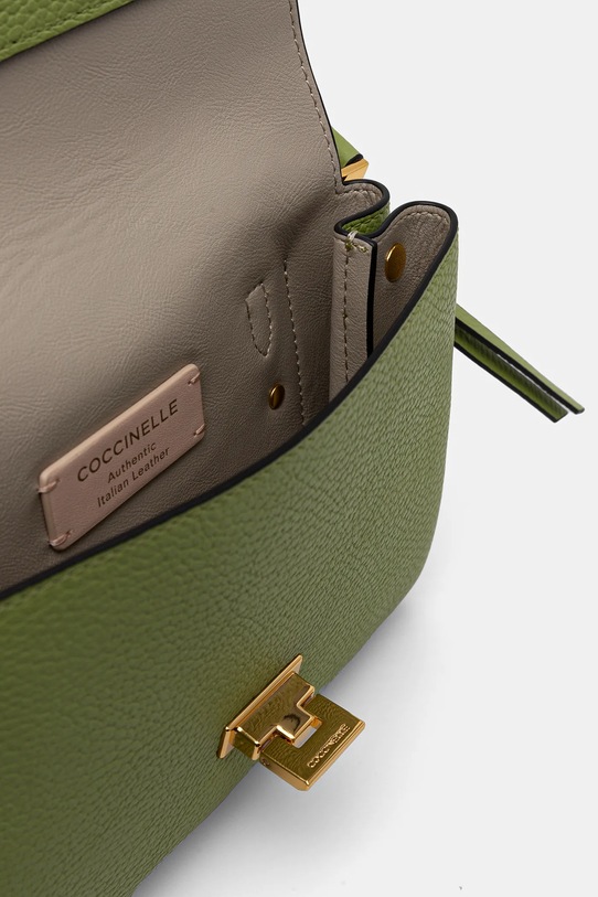 Kožna torba Coccinelle Arlettis zelena E1.ND8.55.B7.01