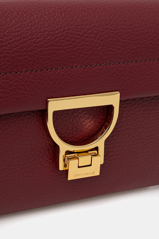 Coccinelle geantă de piele Arlettis burgundia E1.ND8.55.B7.01