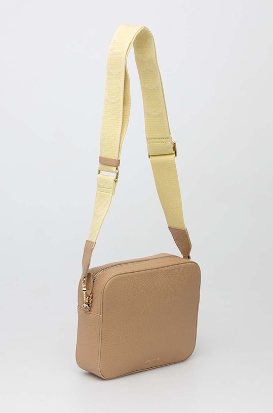 Coccinelle poseta de piele E5.MN5.55.M3.01 bej AA00