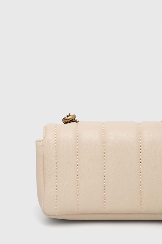Doplňky Kožená kabelka Tory Burch Kira Mini Flap 142567.724 béžová