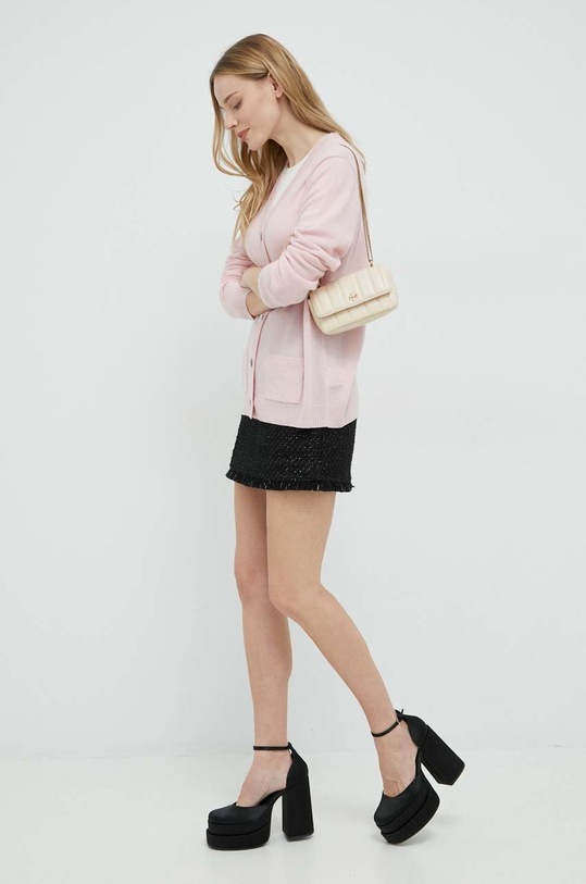 Kožená kabelka Tory Burch Kira Mini Flap 142567.724