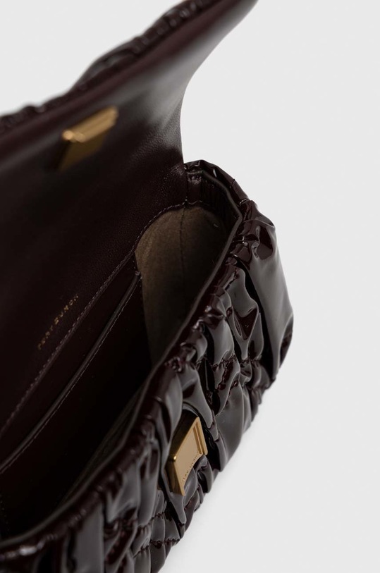 Kožená kabelka Tory Burch 142594.600 burgundské
