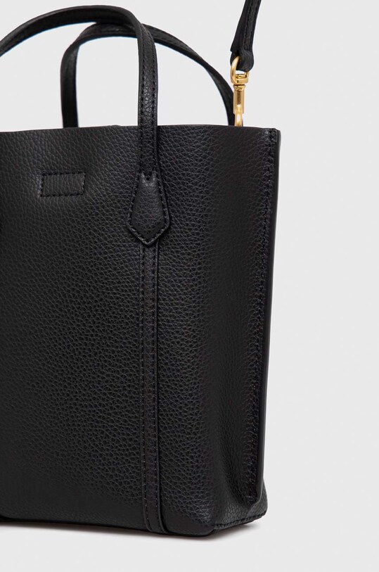 Accesorii Tory Burch poseta de piele 142616.001 negru