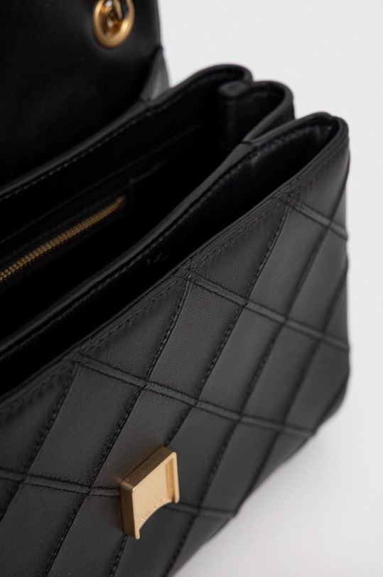 Tory Burch torebka skórzana Fleming Soft Convertible 137301.001 czarny