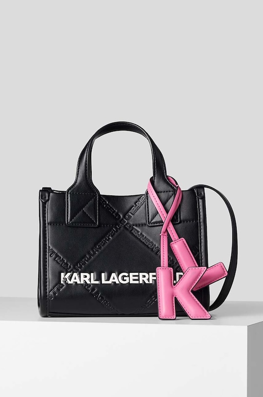 Сумочка Karl Lagerfeld не вмещает А4 чёрный 230W3031