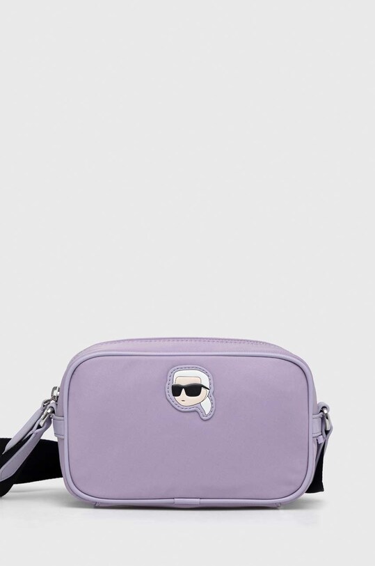 Чанта Karl Lagerfeld щампа виолетов 230W3050