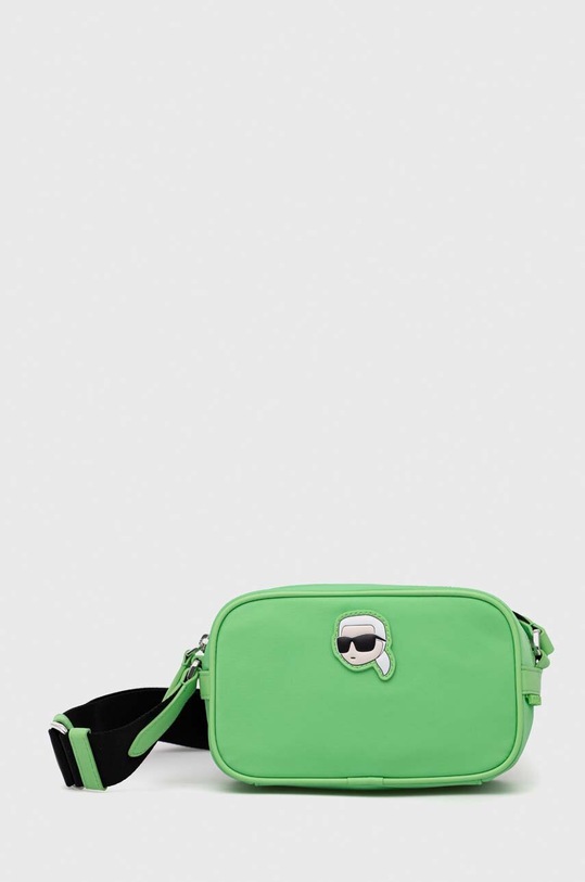 Karl Lagerfeld torebka tekstylny zielony 230W3050