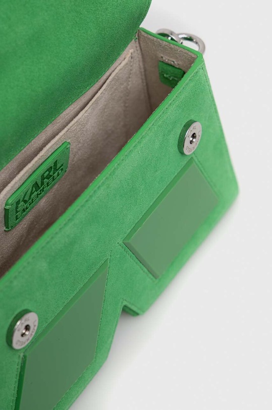 Замшева сумочка Karl Lagerfeld 230W3176 зелений