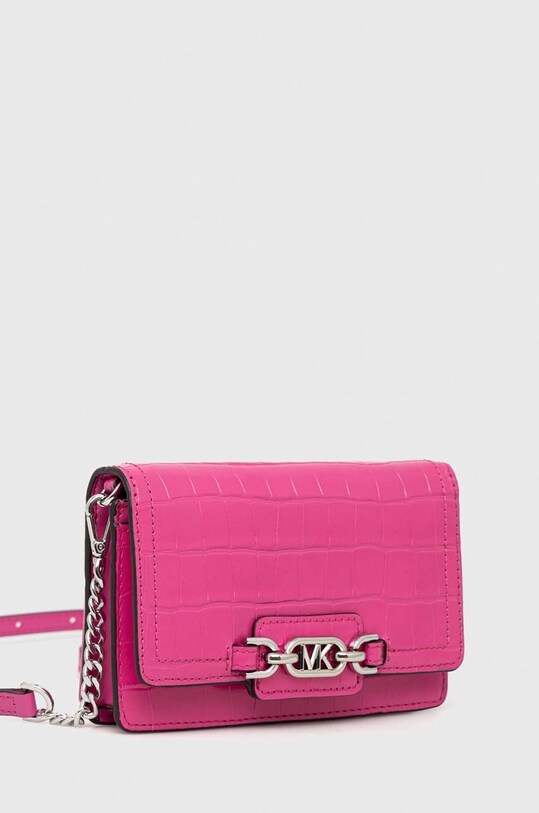 Δερμάτινη τσάντα ώμου MICHAEL Michael Kors 32R3S7HC1E ροζ SS23