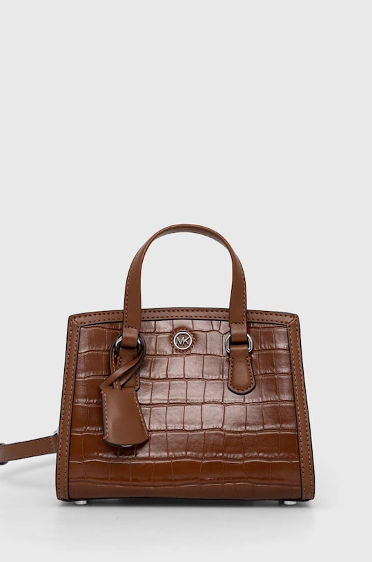 Кожаная сумочка MICHAEL Michael Kors кожа коричневый 32R3S7CC0E