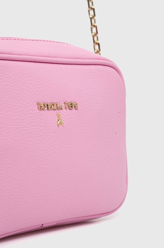 Akcesoria Patrizia Pepe torebka skórzana CB0071.L001 różowy