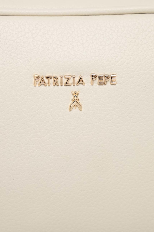 Patrizia Pepe torebka skórzana beżowy CB0071.L001