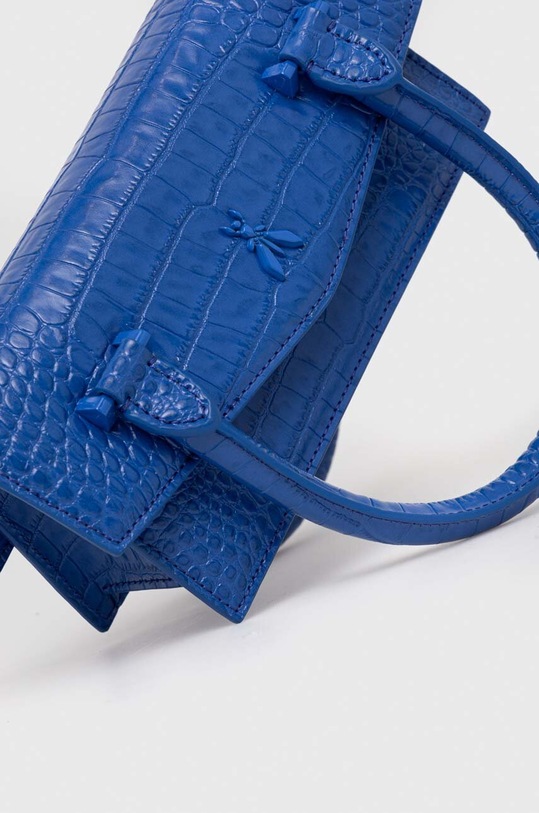 Patrizia Pepe torebka skórzana niebieski 2B0111.L030