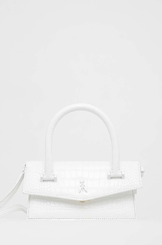 Patrizia Pepe torebka skórzana skóra licowa biały 2B0111.L030
