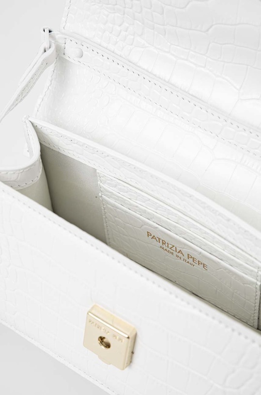 Patrizia Pepe torebka skórzana 2B0111.L030 biały