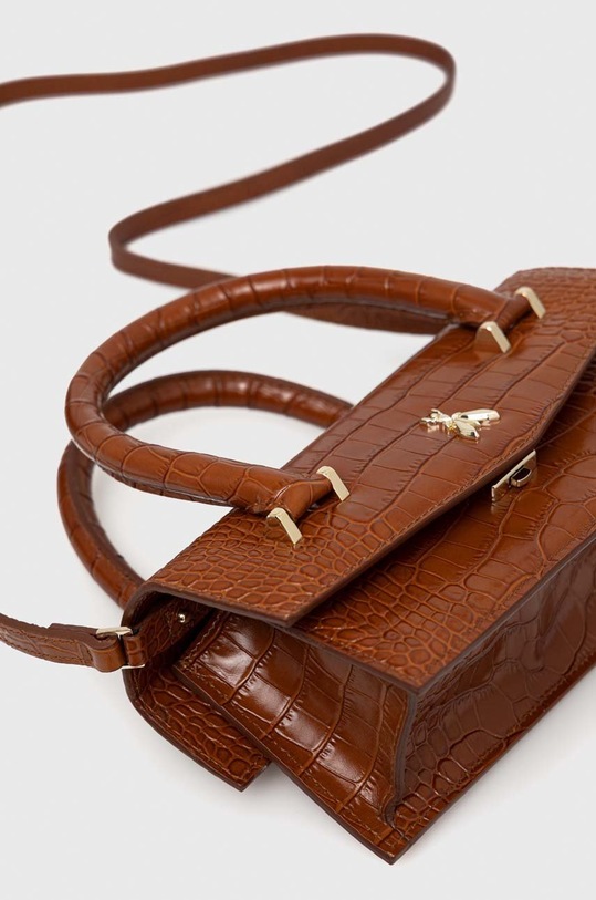 Patrizia Pepe poseta de piele maro 2B0111.L030