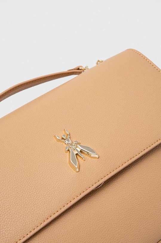 Patrizia Pepe torebka skórzana beżowy 8B0100.L001