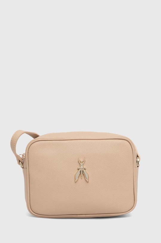 Patrizia Pepe bőr táska nappa bőr bézs 8B0101.L001
