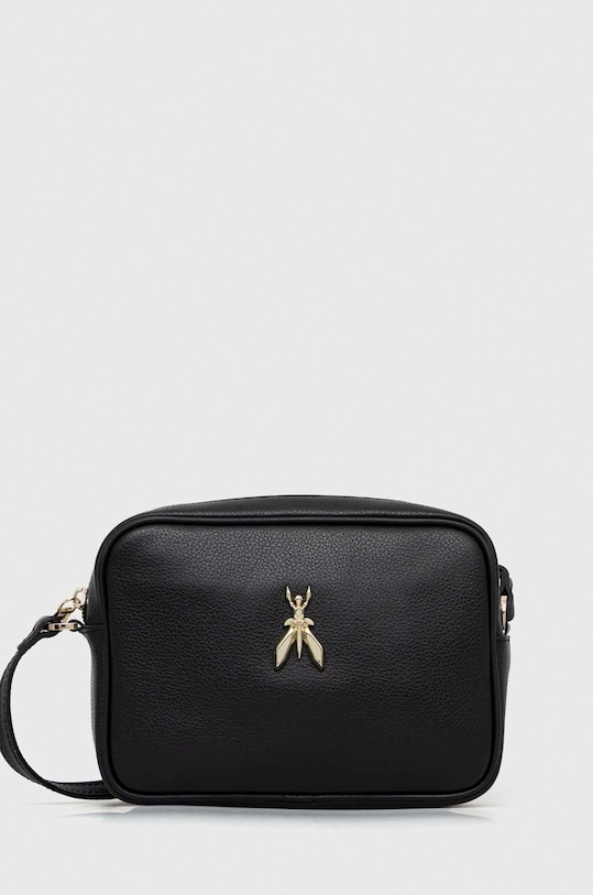 Patrizia Pepe torebka skórzana skóra licowa czarny 8B0101.L001