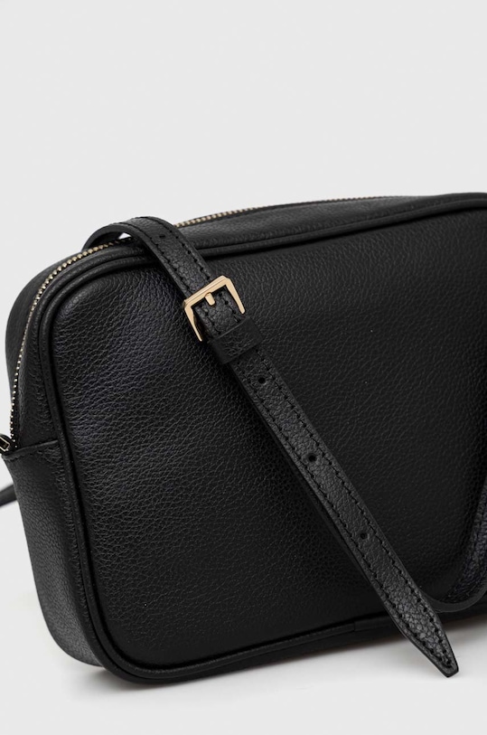 Patrizia Pepe torebka skórzana czarny 8B0101.L001