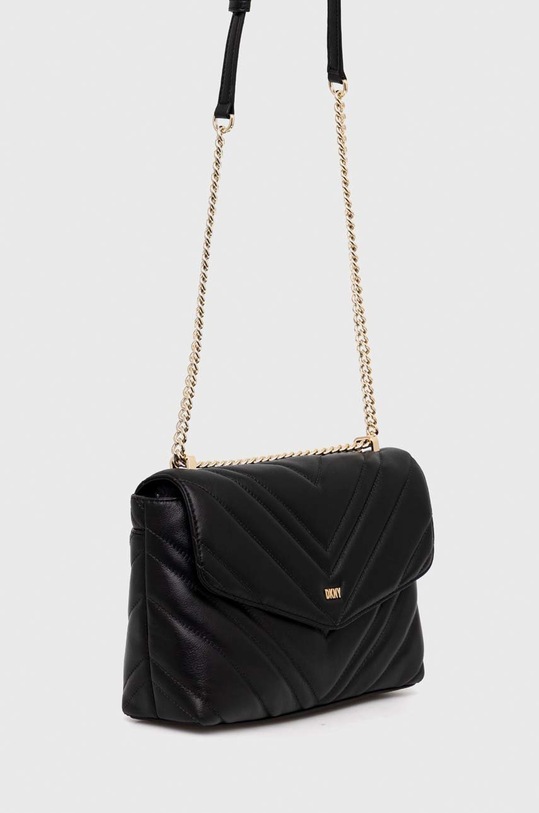 Dkny torebka skórzana R243BV20 czarny AW23