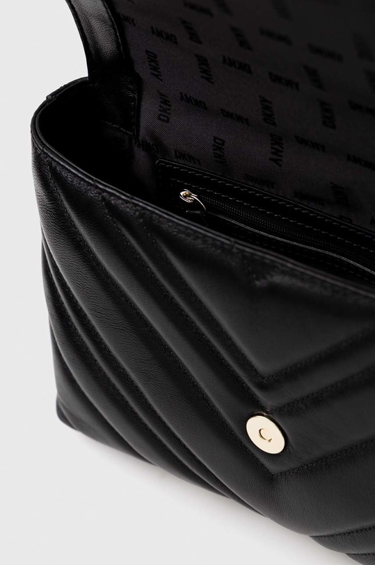 Dkny torebka skórzana czarny R243BV20