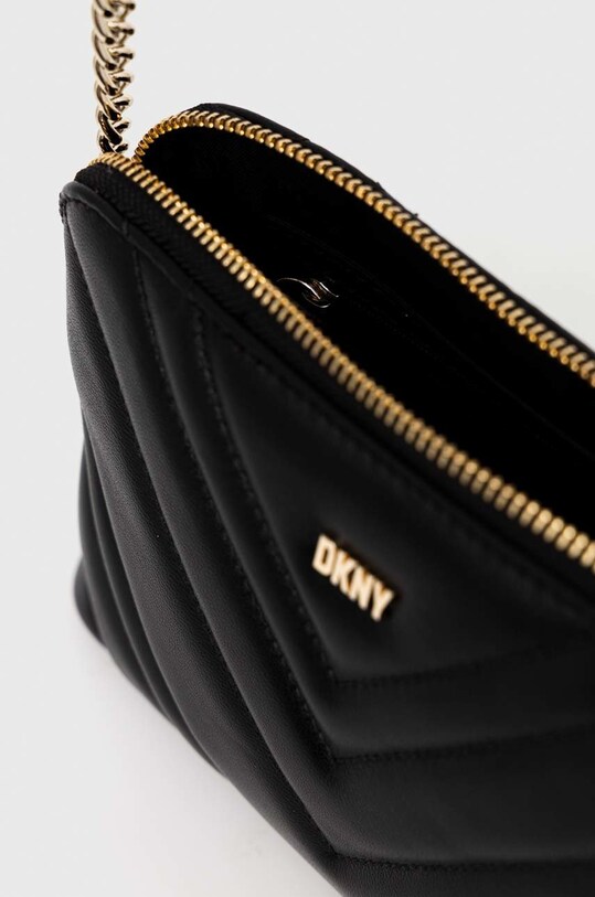 Dkny torebka skórzana R24EBV23 czarny
