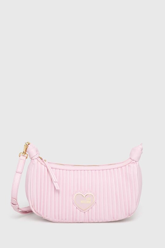 Love Moschino torebka nie mieści A4 różowy JC4043PP1GLA1601
