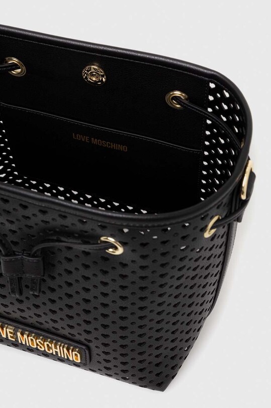 Τσάντα Love Moschino μαύρο JC4232PP0GKK0000