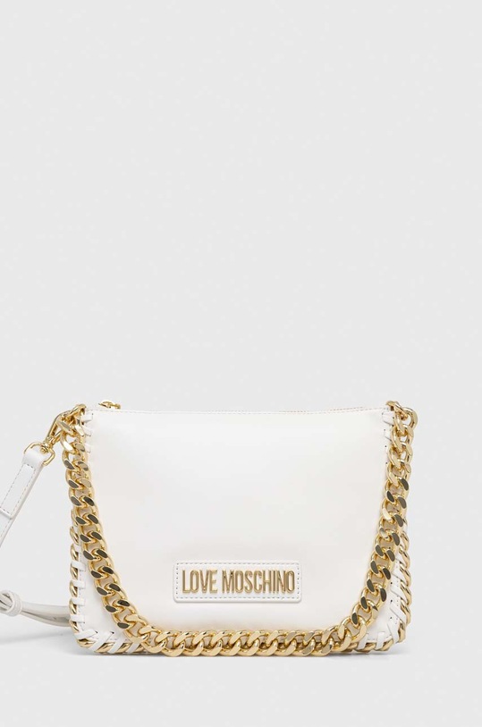 Love Moschino torebka nie mieści A4 biały JC4245PP0GKQ110B