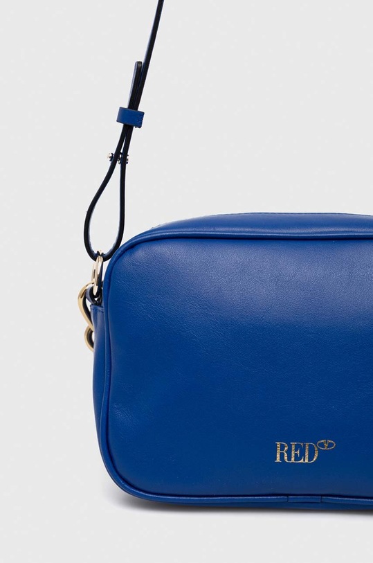 Akcesoria Red Valentino torebka skórzana 2Q2B0D40WLD niebieski