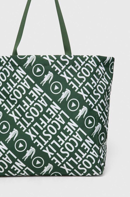 Dodatki Torbica Lacoste x Netflix NU4254FX zelena