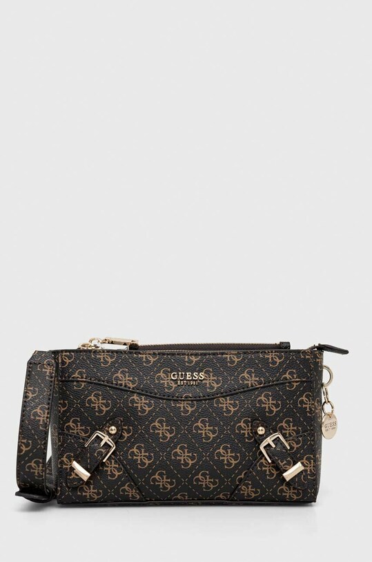 Τσάντα Guess συνθετικό καφέ HWQG87.44720