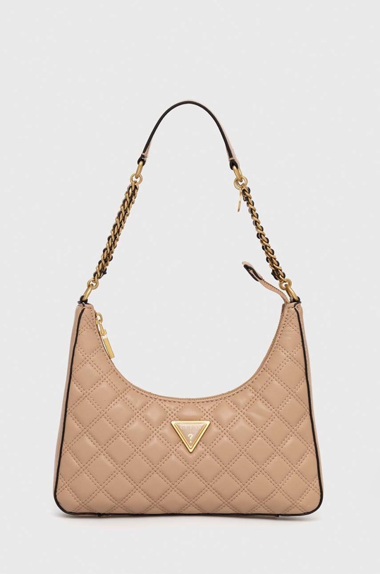Guess torebka imitacja skóry licowej beżowy HWQA87.48180