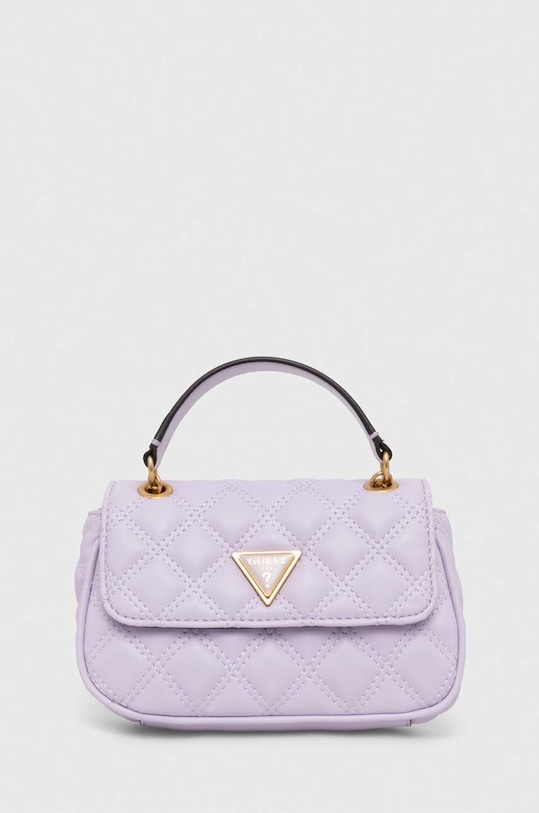 Kabelka Guess GIULLY imitácia kože fialová HWQA87.48780