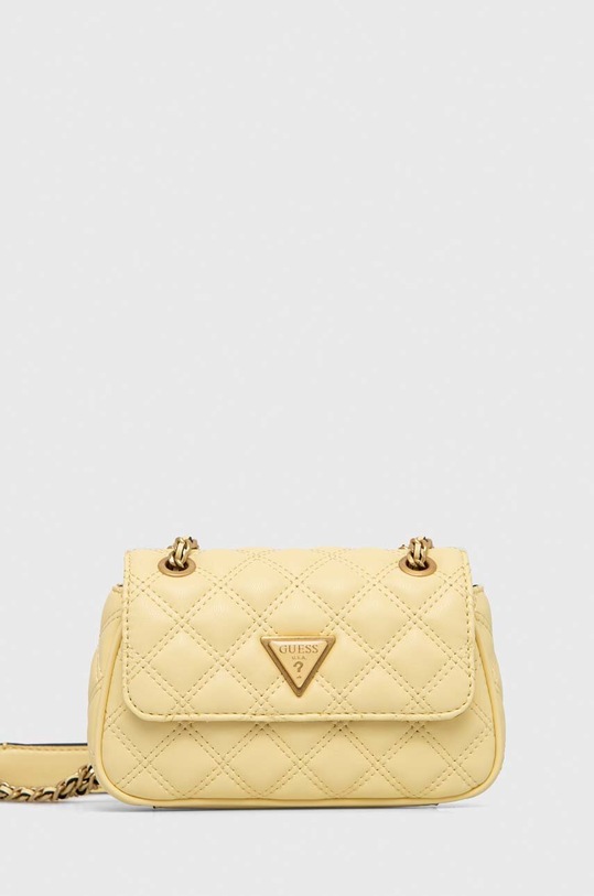 Guess torebka GIULLY imitacja skóry licowej żółty HWQA87.48780
