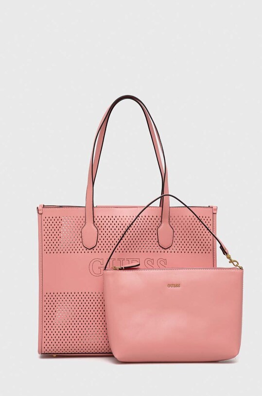 Guess torebka mieści A4 różowy HWWH87.69230