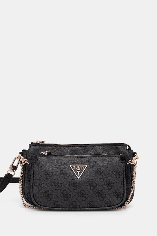 Guess kézitáska NOELLE szintetikus bőr szürke HWBG78.79710