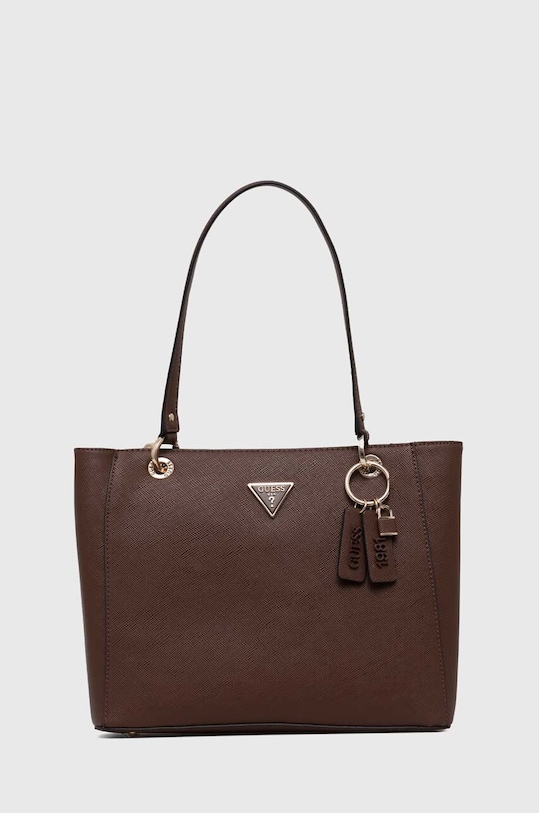 Guess torebka NOELLE mieści A4 brązowy HWZG78.79250