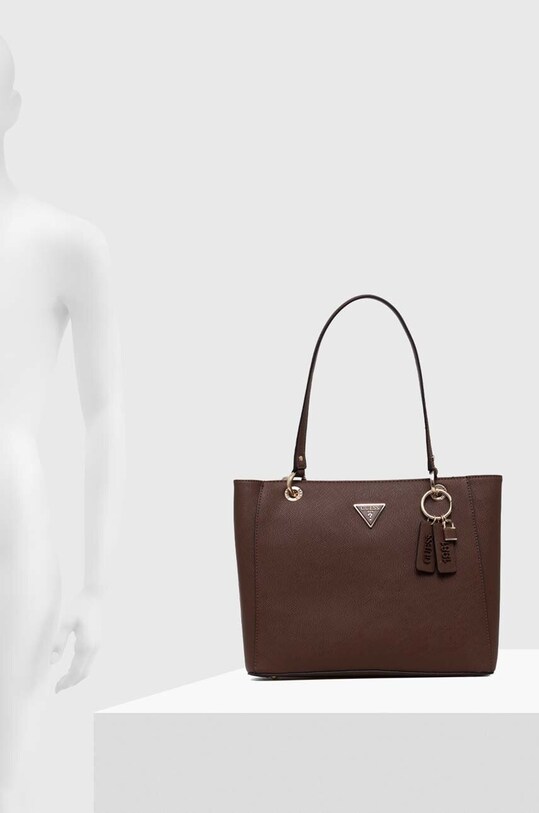 Guess torebka NOELLE HWZG78.79250 brązowy
