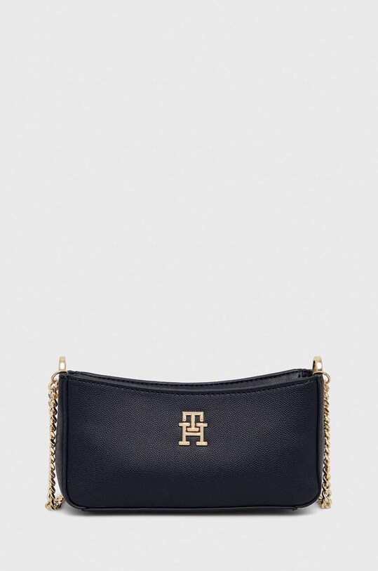 Tommy Hilfiger torebka nie mieści A4 granatowy AW0AW14483.PPYX