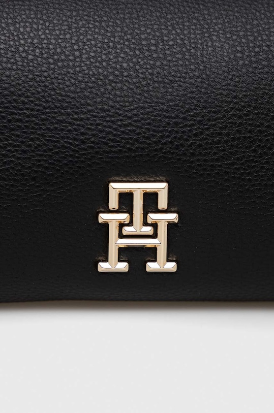Τσάντα Tommy Hilfiger μαύρο AW0AW14511.PPYX