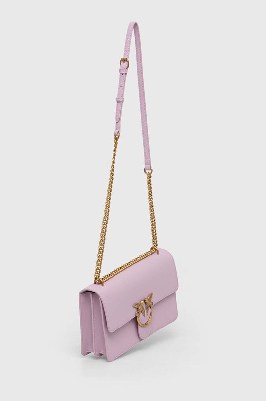 Akcesoria Pinko torebka skórzana 100941.A0F1 fioletowy