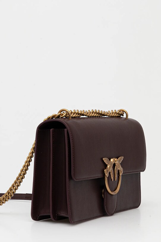 Pinko borsa a mano in pelle 100941.A0F1 marrone AA00
