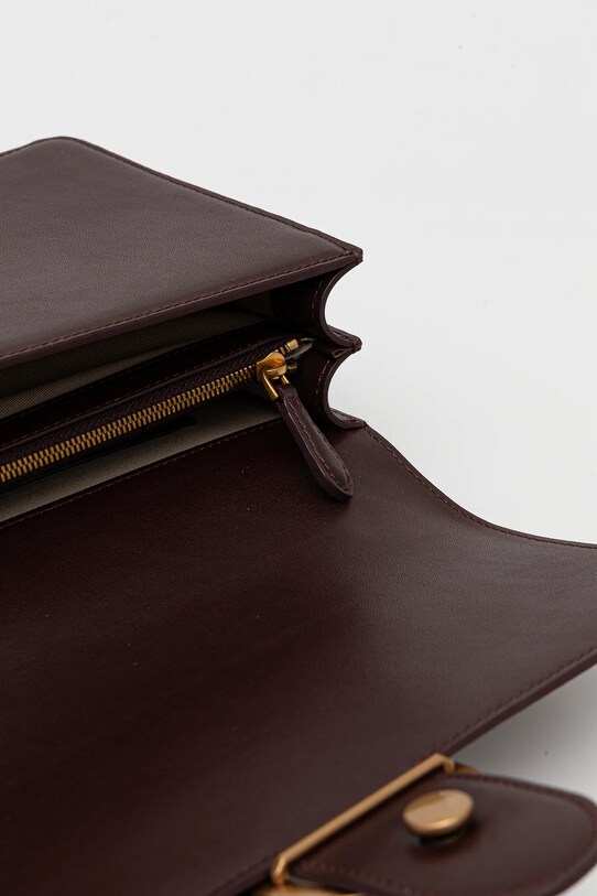 Pinko borsa a mano in pelle 100941.A0F1 marrone