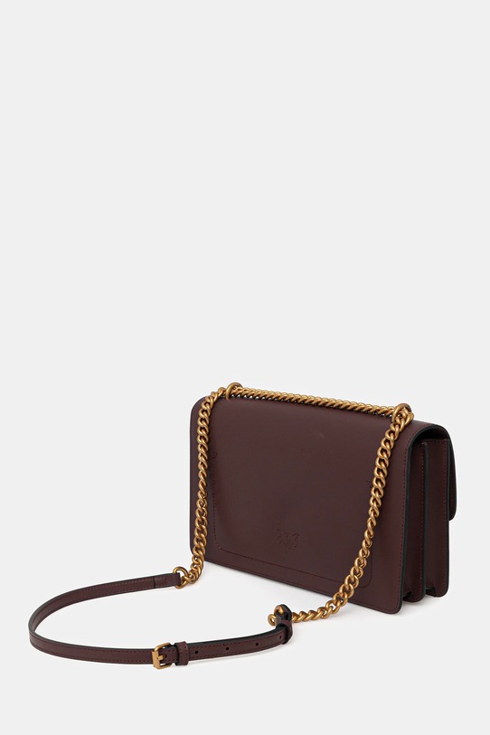 Pinko torebka skórzana brązowy 100941.A0F1