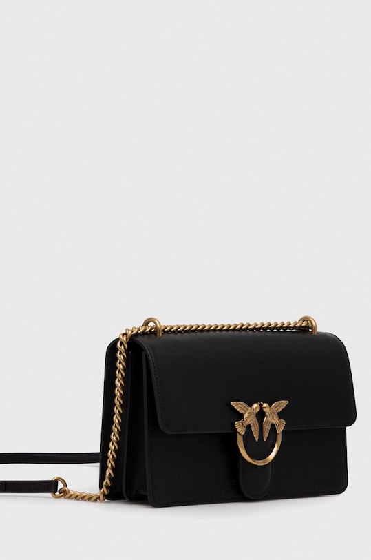 Pinko torebka skórzana 100941.A0F1 czarny AA00