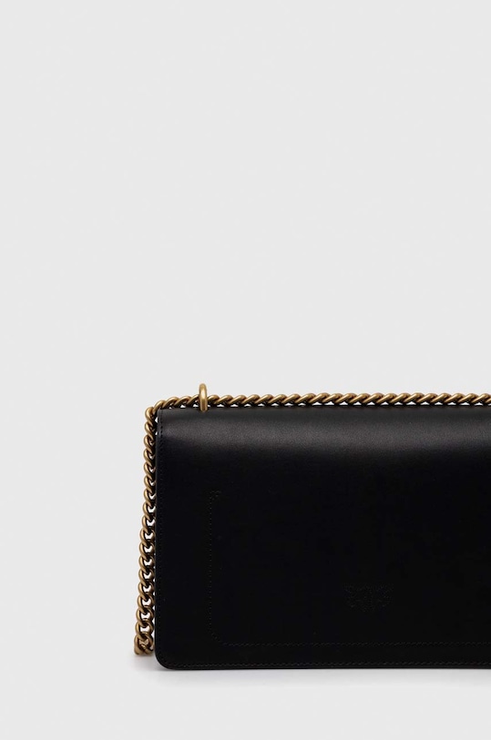 Akcesoria Pinko torebka skórzana 100941.A0F1 czarny