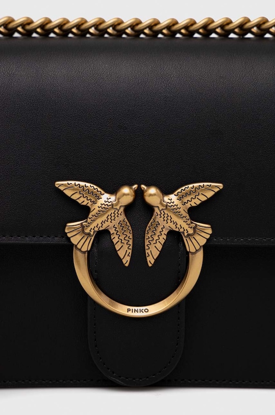 Pinko torebka skórzana czarny 100941.A0F1